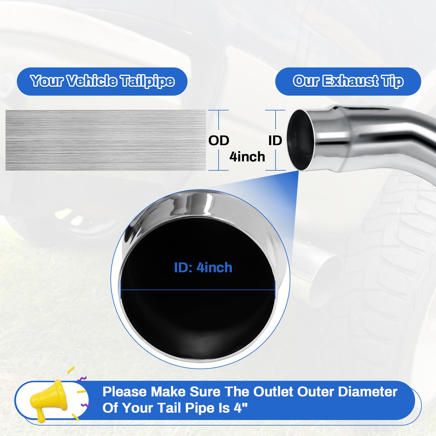 【Elbow】Diesel D-rise Amazon.com: Floshine Diesel Exhaust Elbow Tip, Side Exit